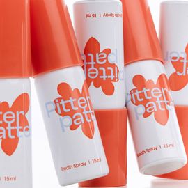 PITTERPATTER Breath Spray 15ml – Fights Odor at the Source | 1000ppm Lactic Acid Bacteria | 3000ppm Xylitol | Swallow-Safe & Long-Lasting Moisture _ Made in KOREA